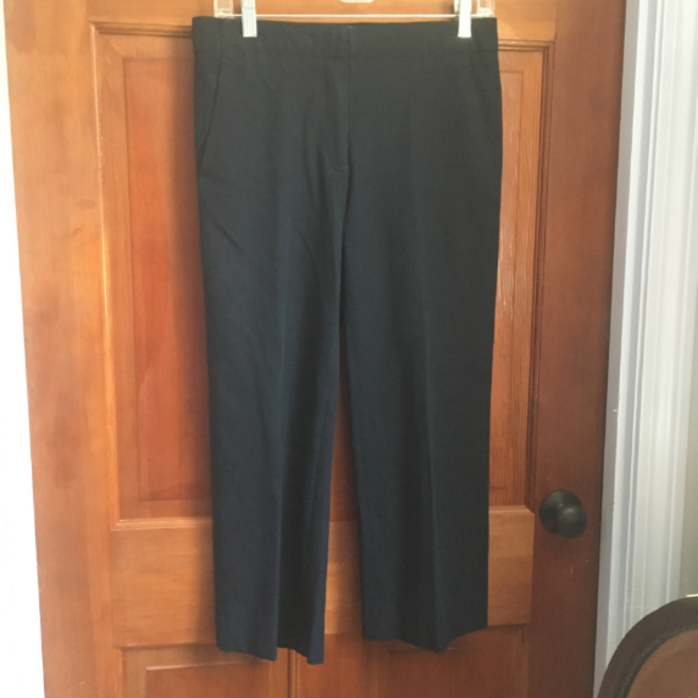 J. Crew Midnight Blue Cropped Capri Pants
